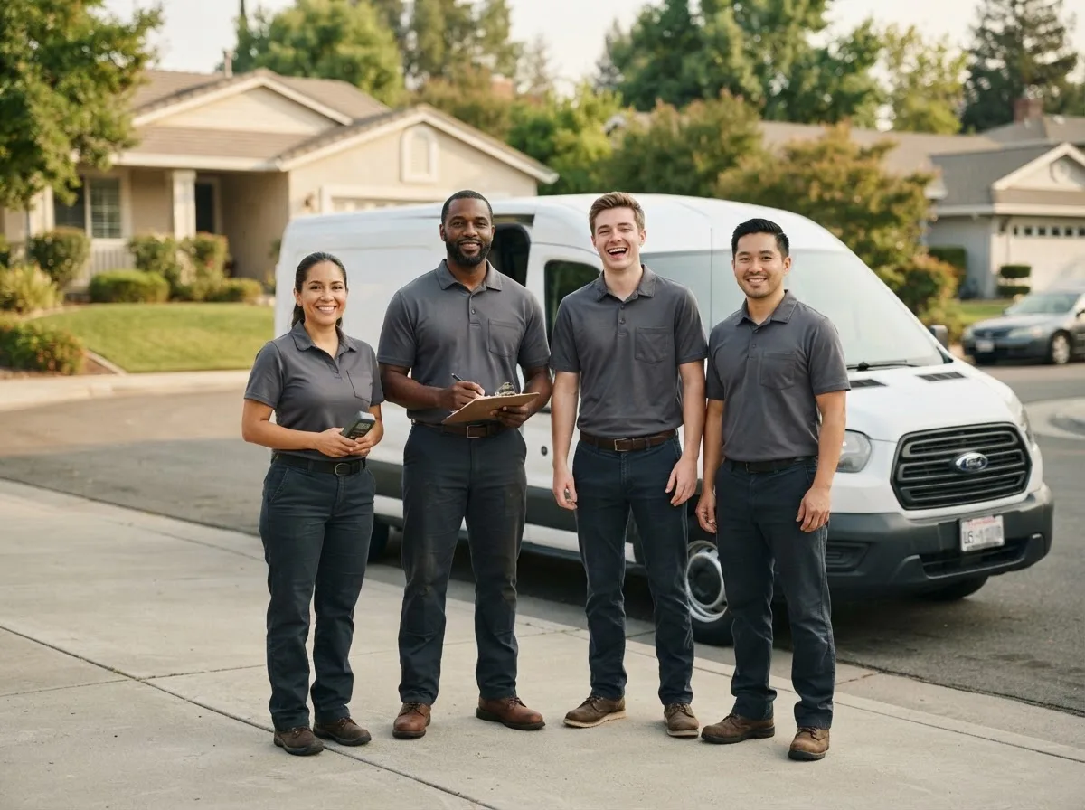 Licensed water damage restoration technician near Burlington, MI